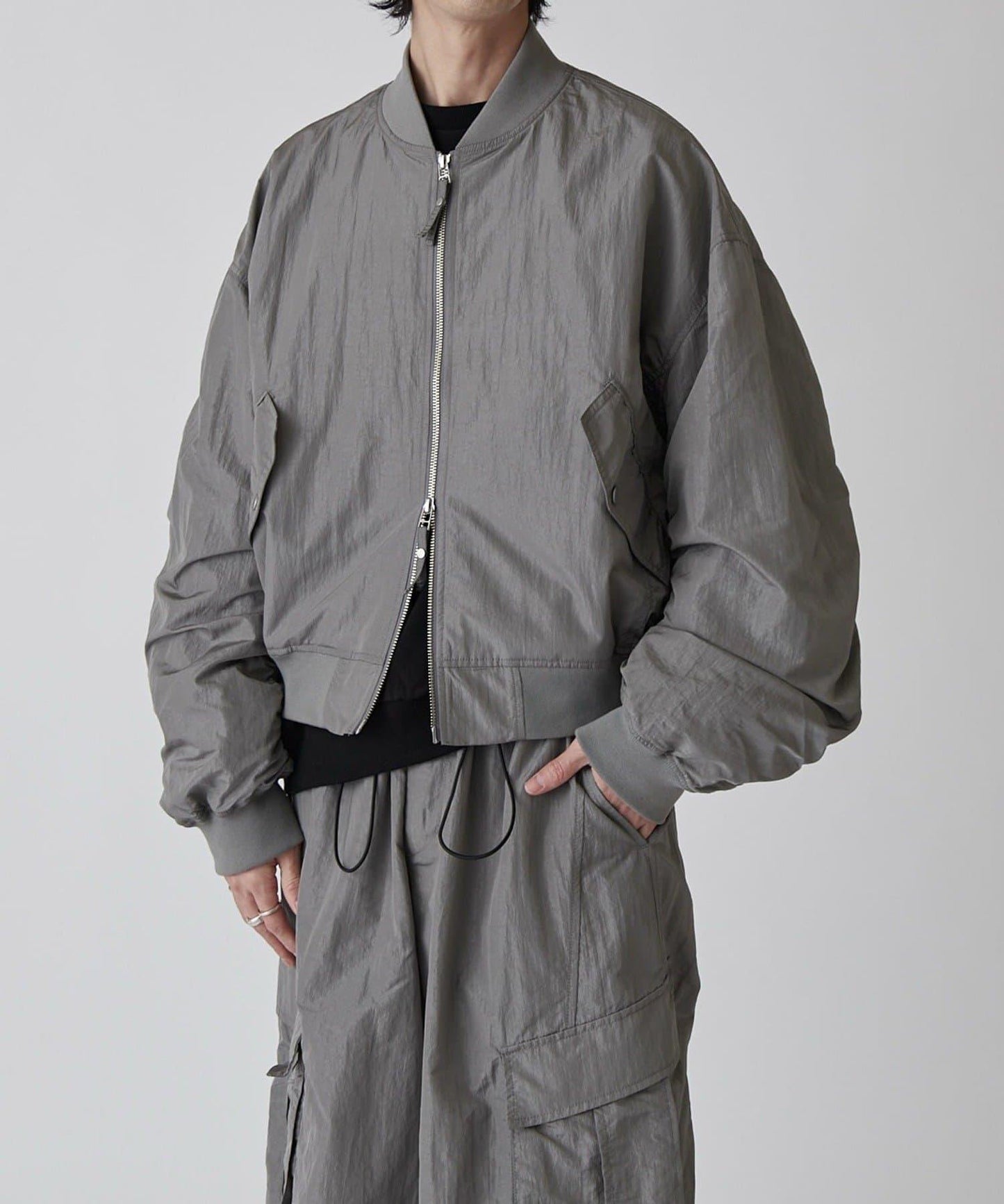 Neucon 尼龍MA-1版型夾克 可成套搭配