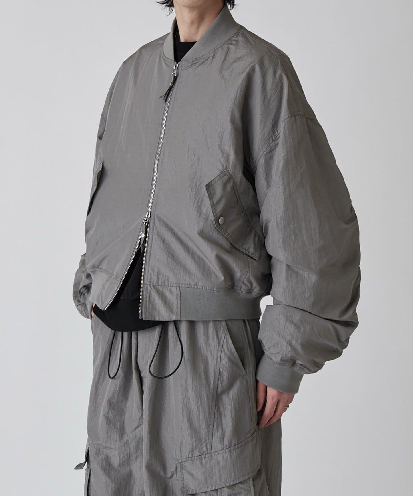 Neucon 尼龍MA-1版型夾克 可成套搭配