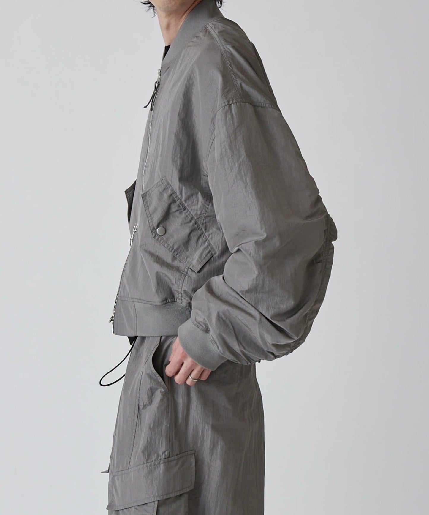 Neucon 尼龍MA-1版型夾克 可成套搭配