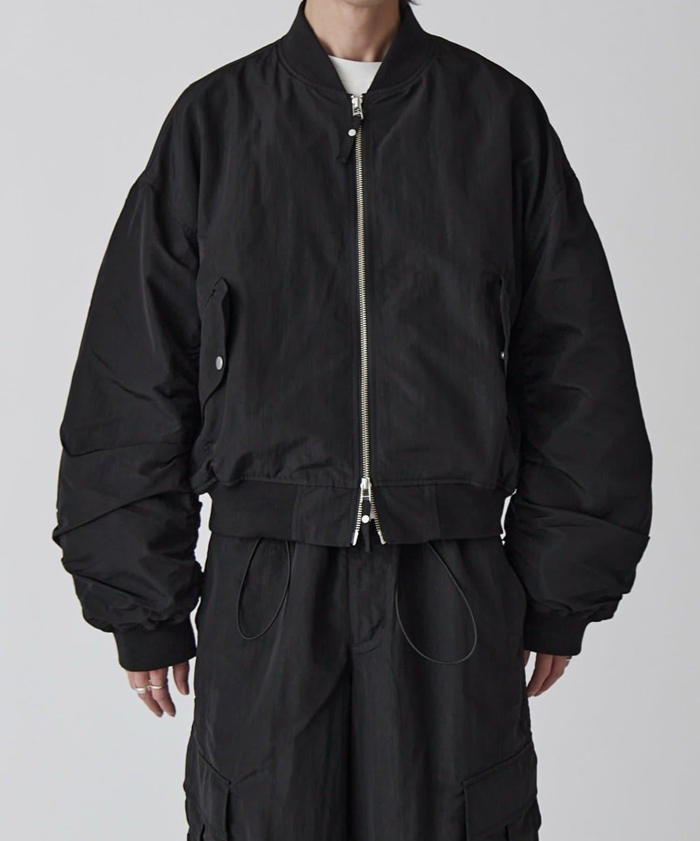 Neucon 尼龍MA-1版型夾克 可成套搭配