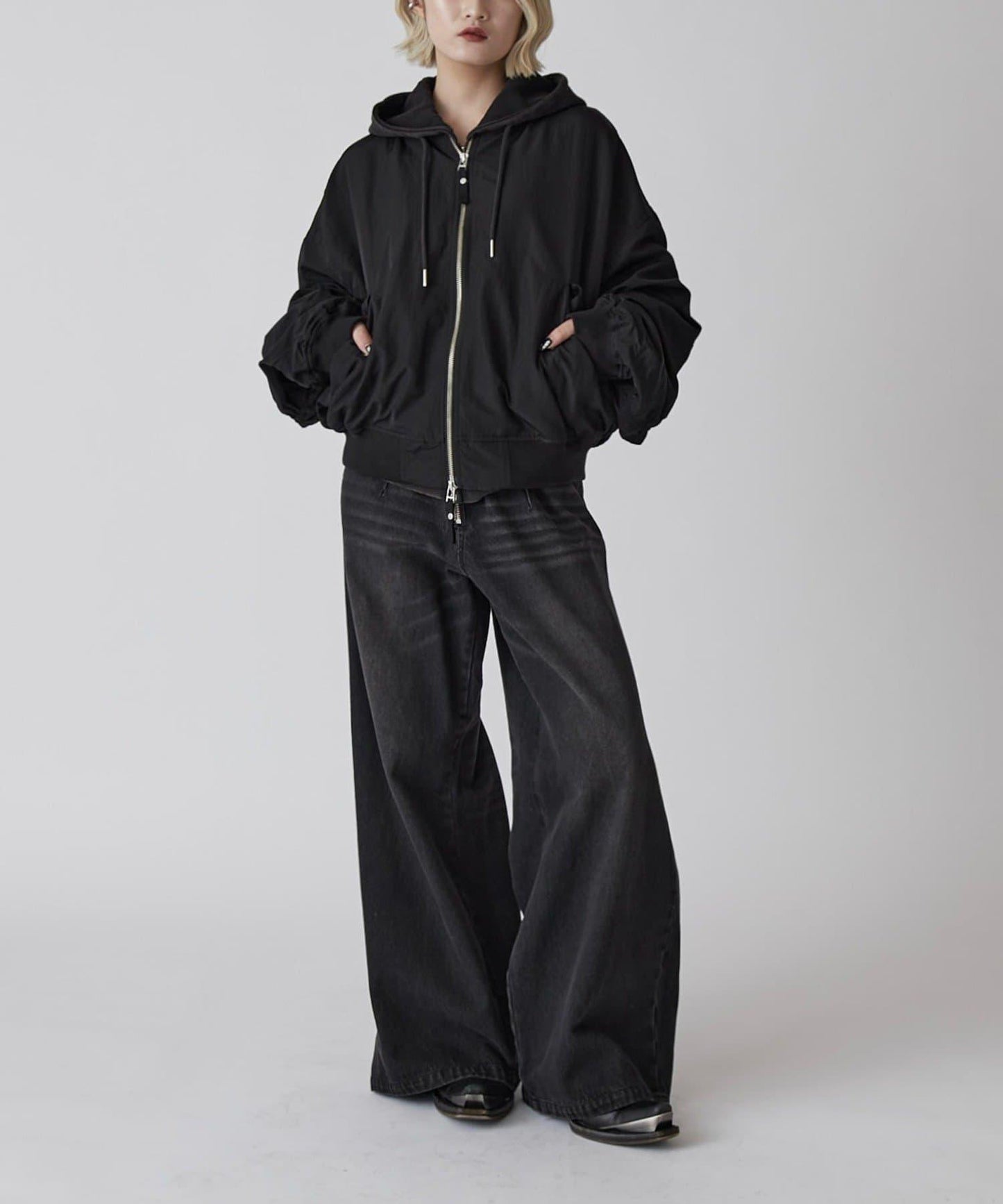 Neucon 尼龍MA-1版型夾克 可成套搭配