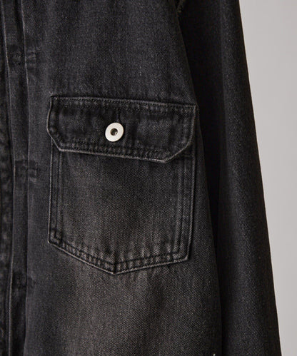 Neucon 復古水洗 可雙面穿 牛仔夾克