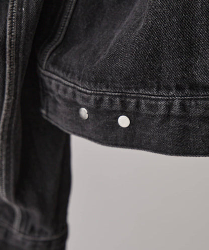 Neucon 復古水洗 可雙面穿 牛仔夾克