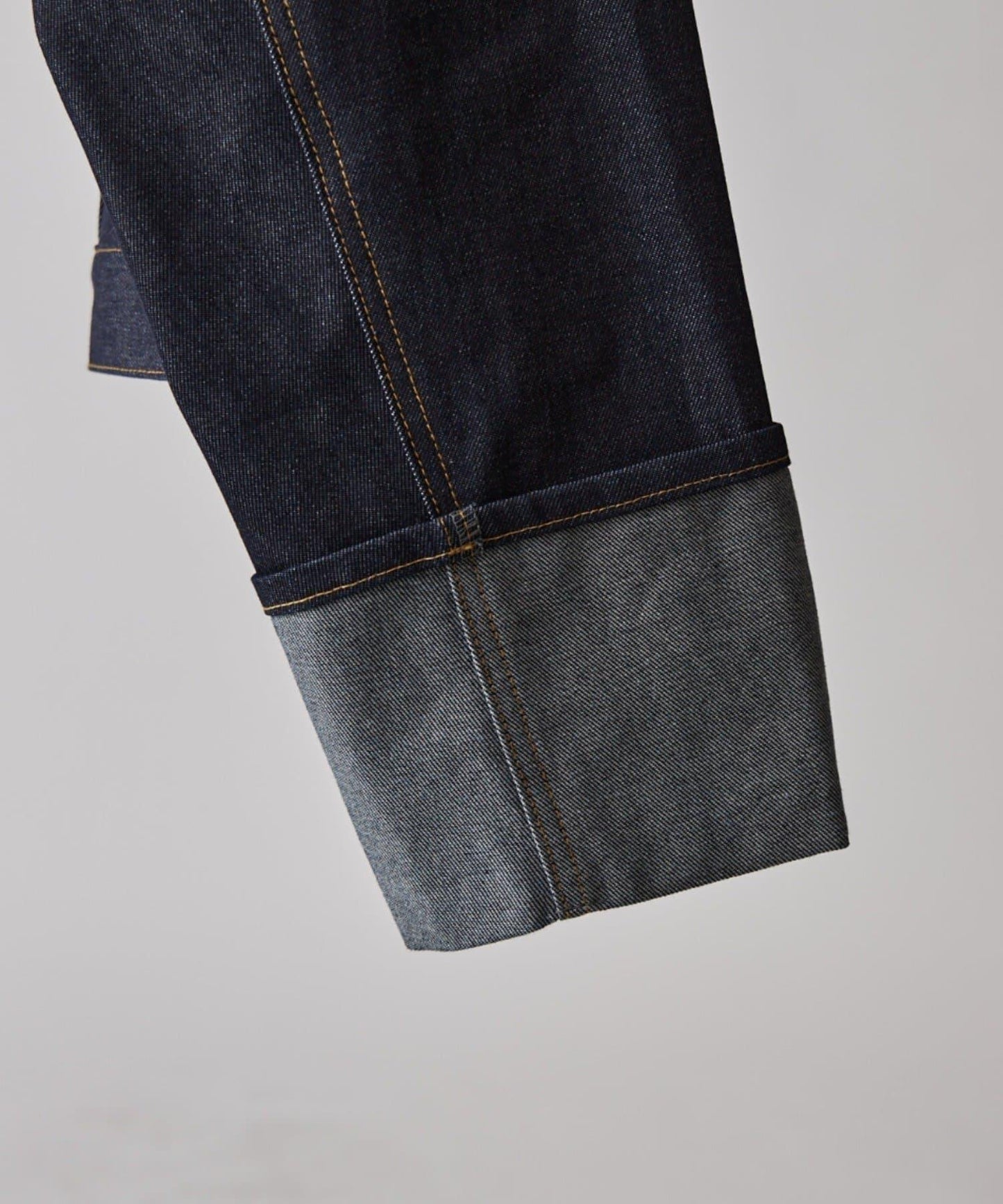 Neucon 卷邊褶設計 短款 牛仔夾克（可成套搭配）