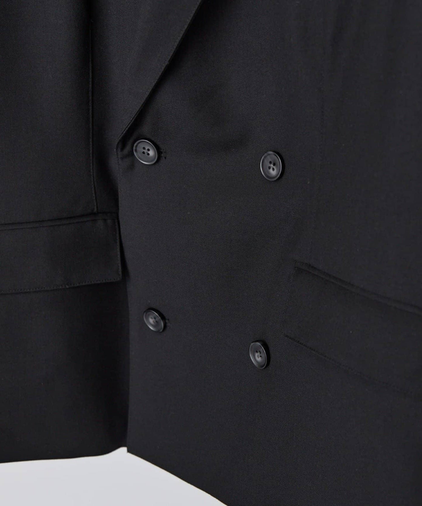 Neucon 箱型寬鬆短款雙排扣設計 夾克（可成套搭配）