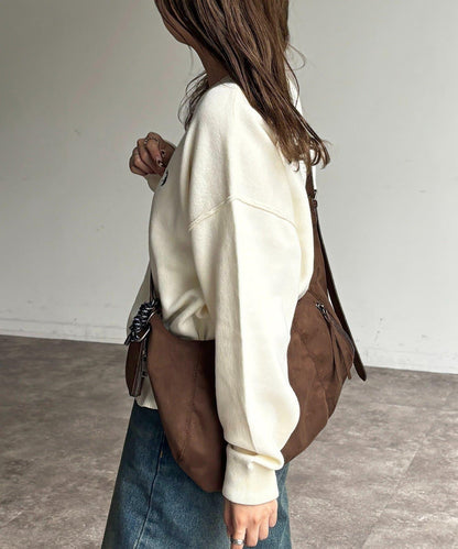 U.S. POLO ASSN. V領衛衣風針織上衣