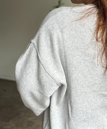 U.S. POLO ASSN. V領衛衣風針織上衣