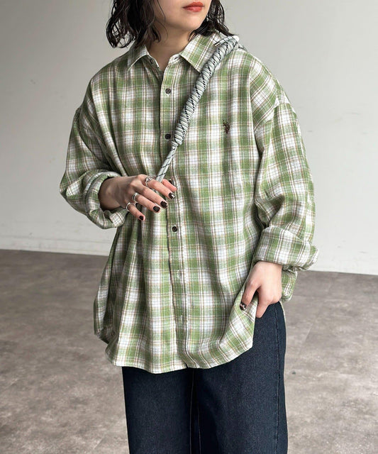 U.S. POLO ASSN. 格紋維埃拉麵料襯衫