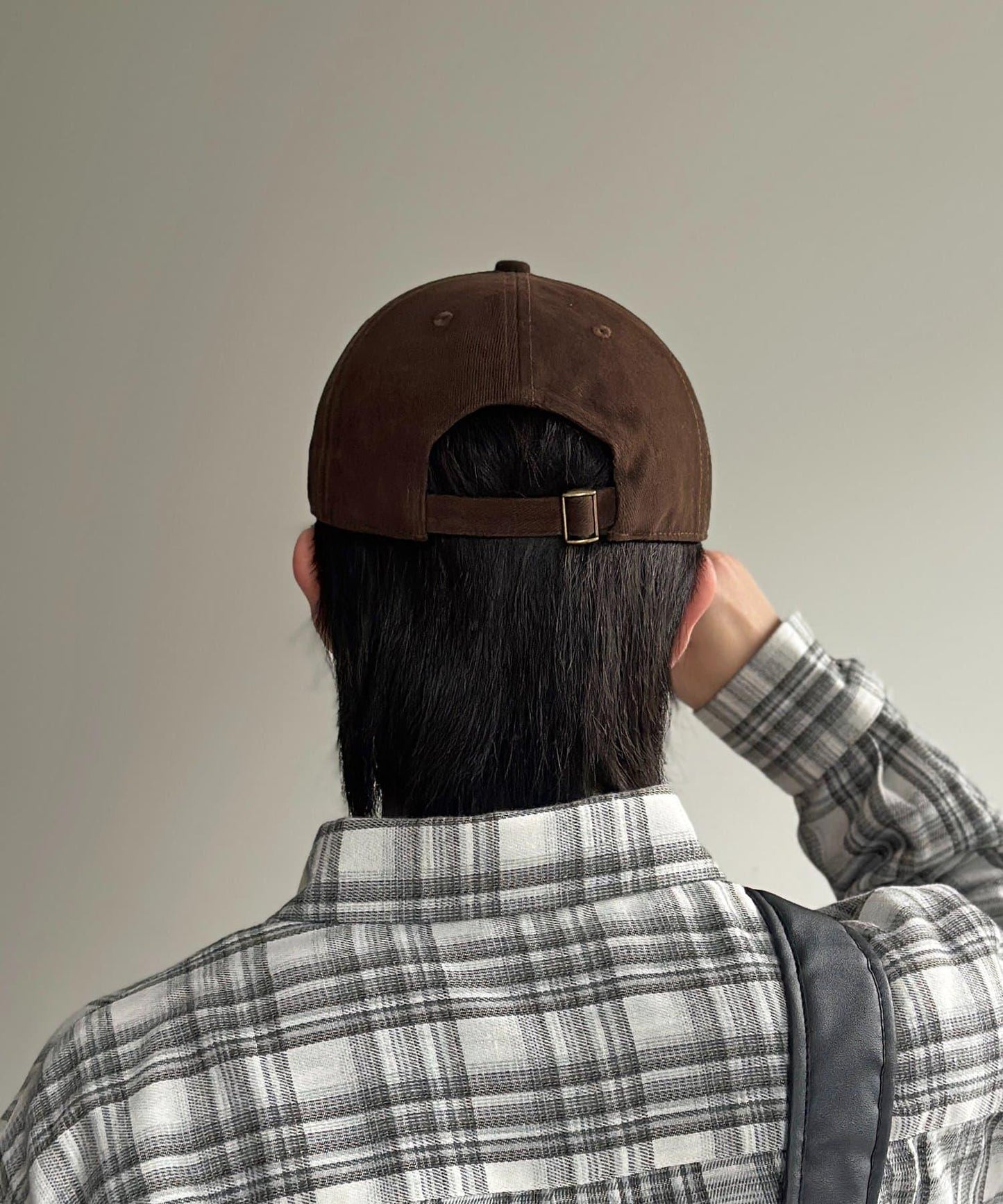 撞色 logo 棒球帽