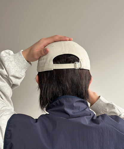 顏料染拼色棒球帽