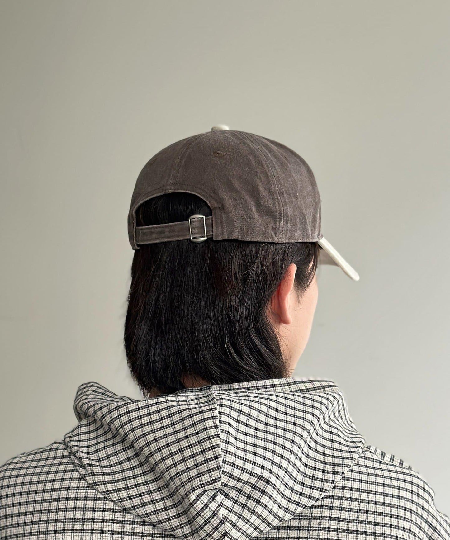 顏料染拼色棒球帽