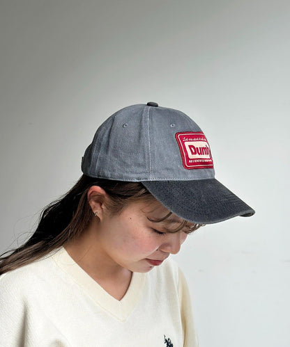 顏料染拼色棒球帽