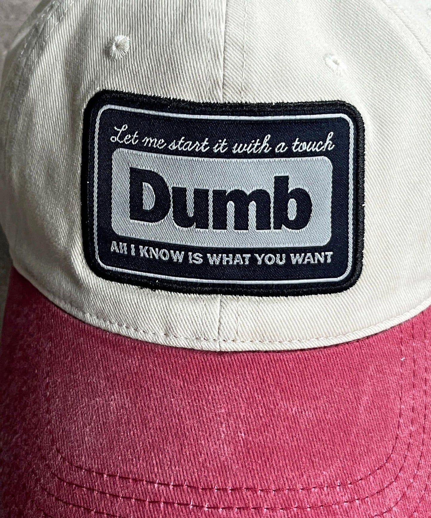 顏料染拼色棒球帽