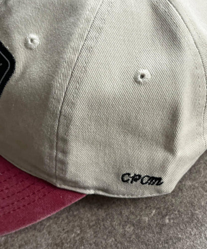 顏料染拼色棒球帽