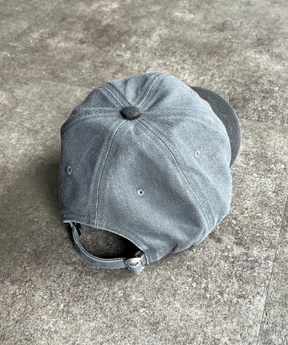 顏料染拼色棒球帽