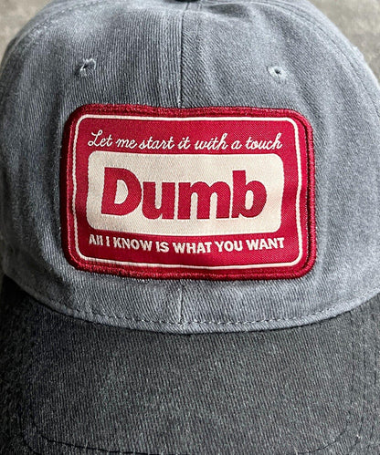 顏料染拼色棒球帽