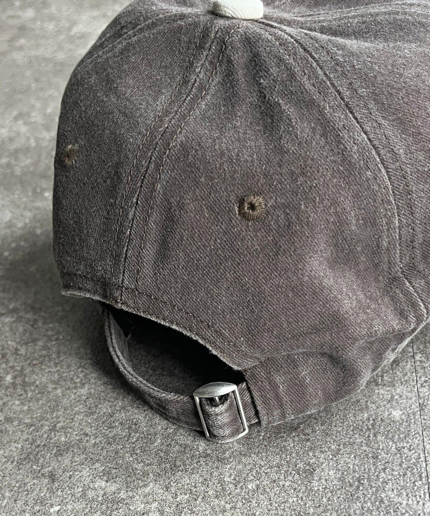 顏料染拼色棒球帽