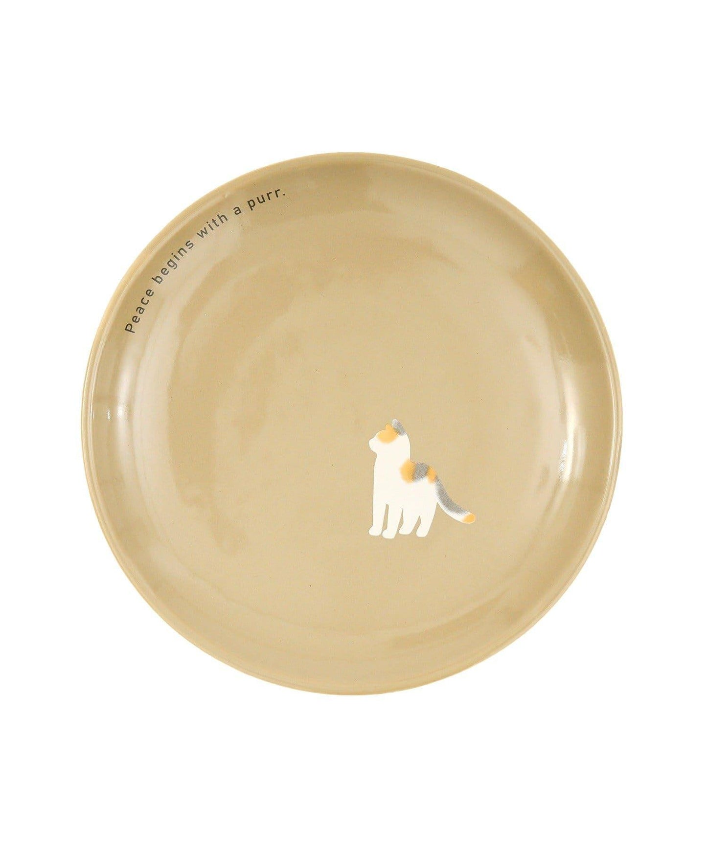 貓圖案 20cm 餐盤