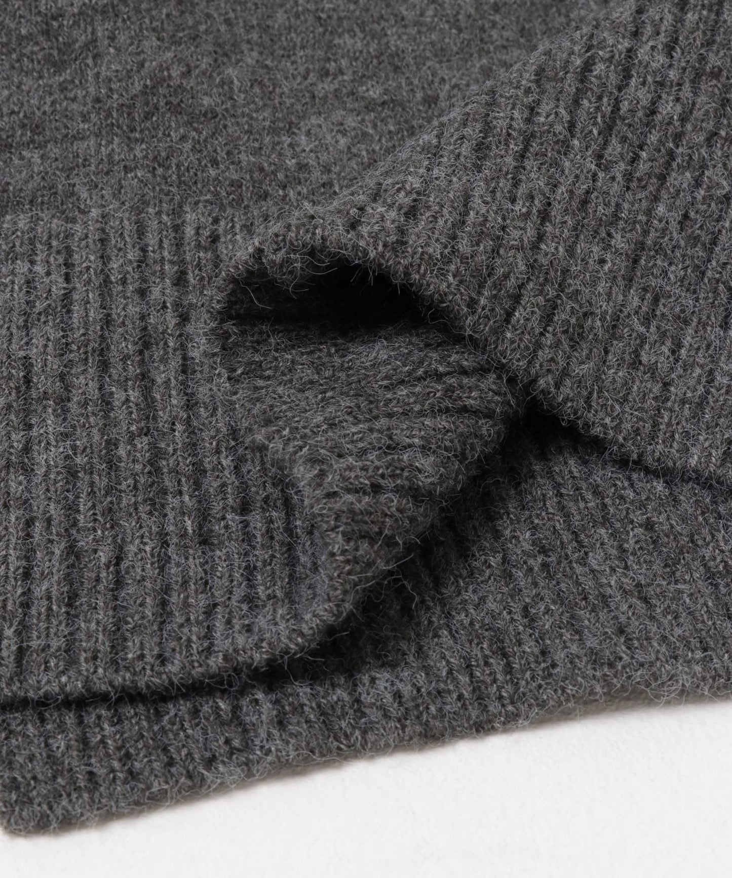 肩褶設計 針織 連衣裙