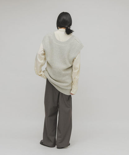 2WAY 針織背心造型 迷你連衣裙