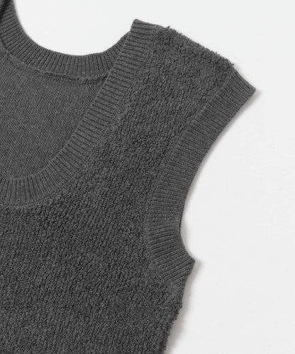 2WAY 針織背心造型 迷你連衣裙