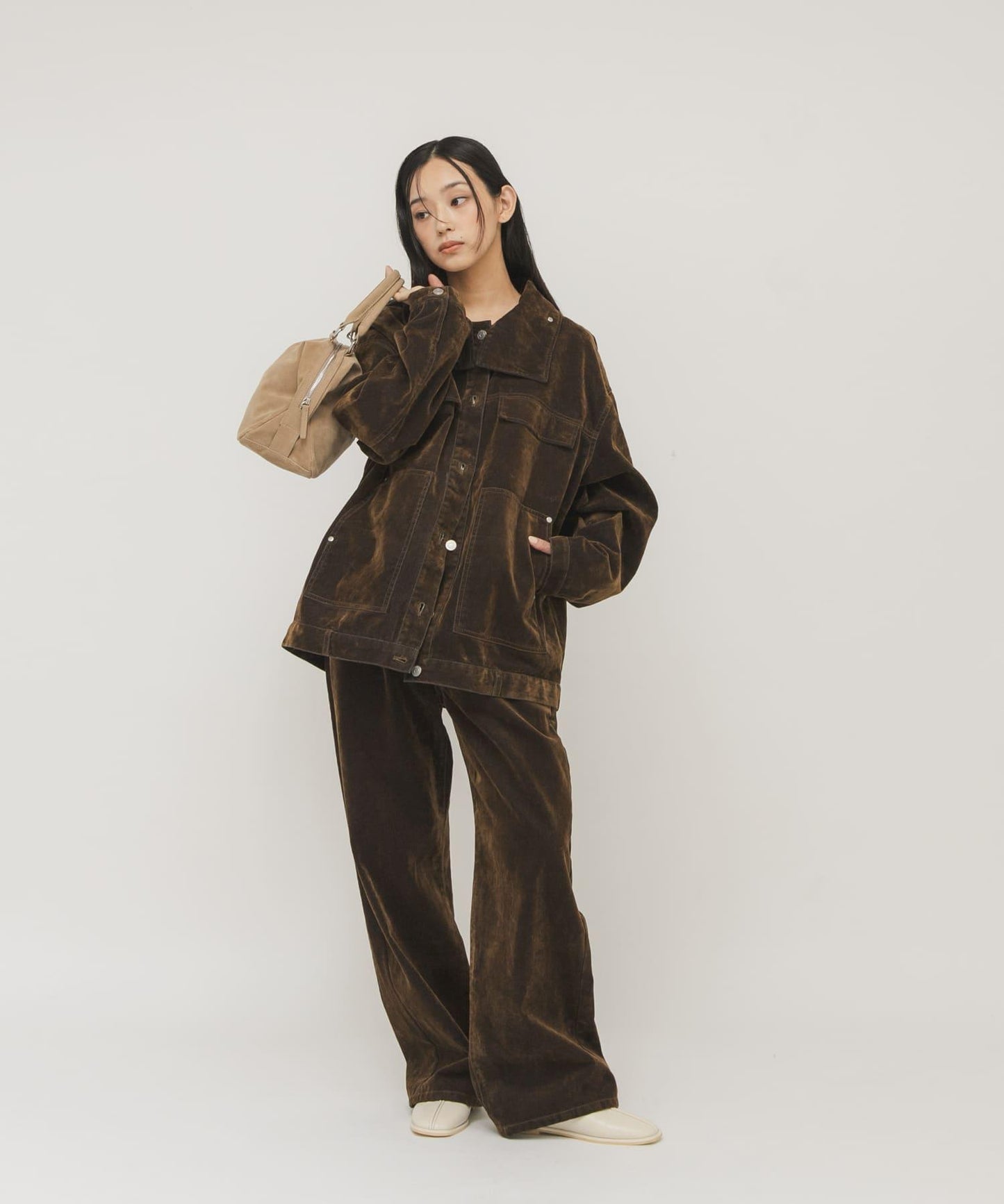 中心縫線設計 平底鞋