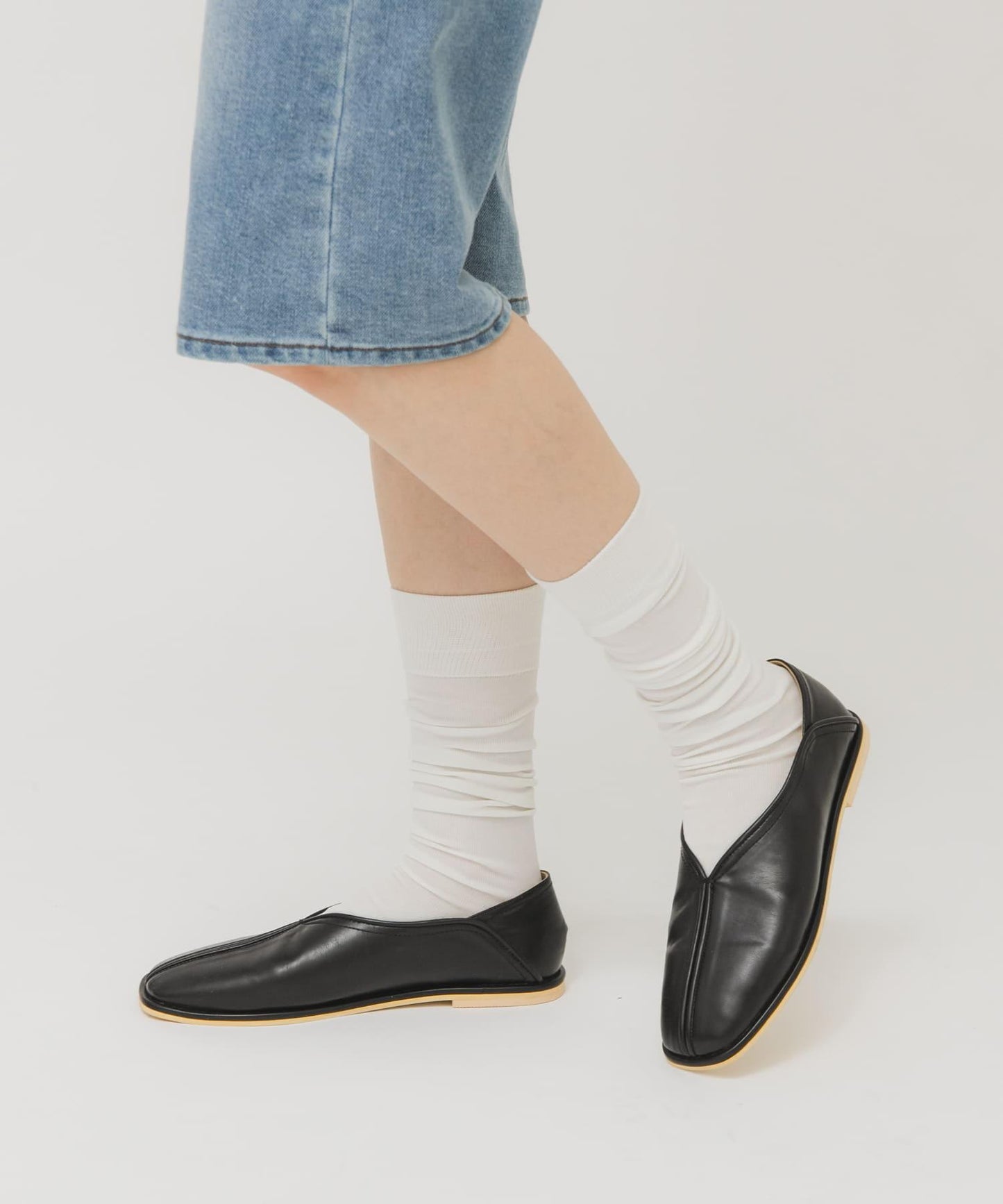 中心縫線設計 平底鞋