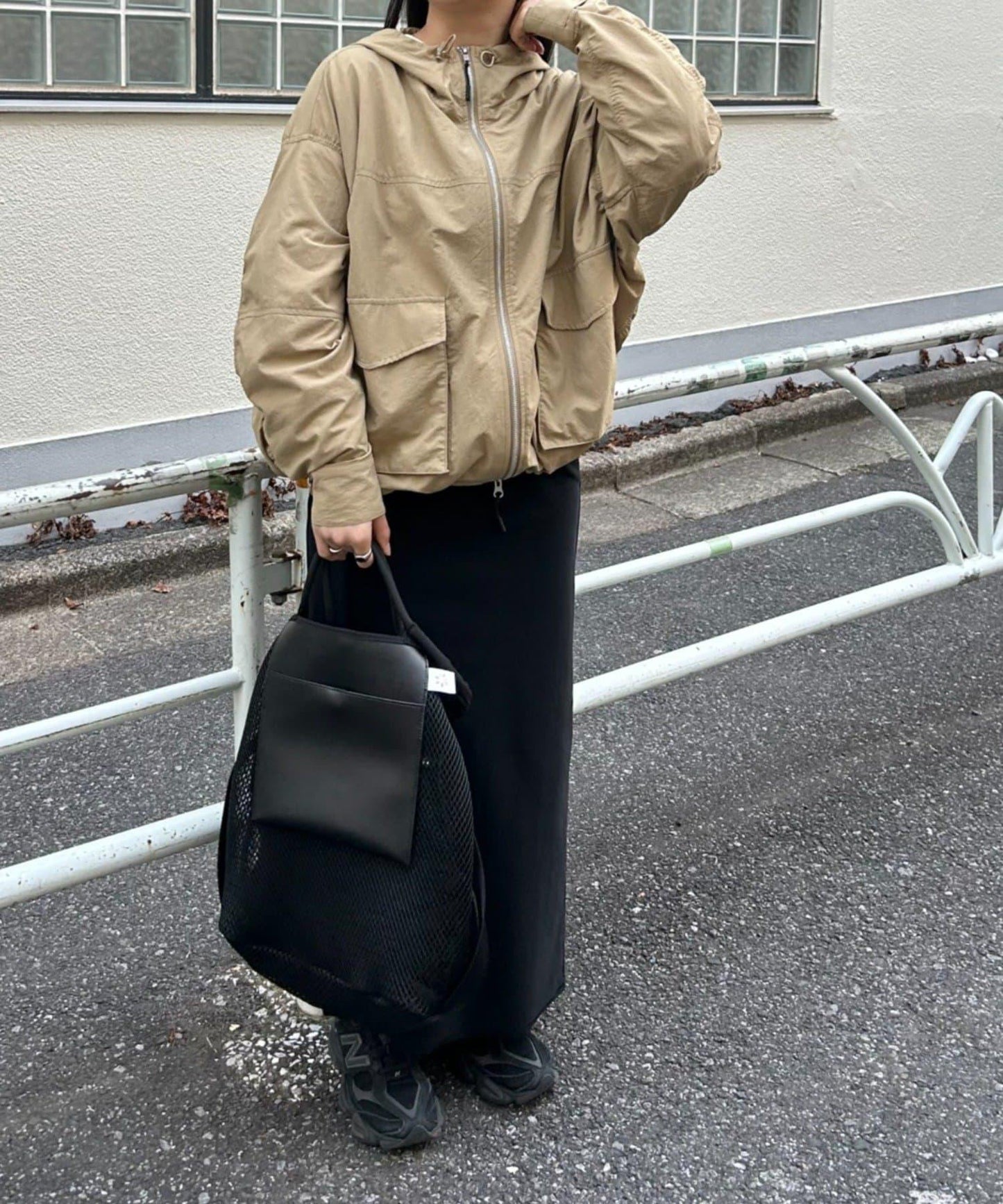 FRIPIER 寬鬆版戶外連帽外套