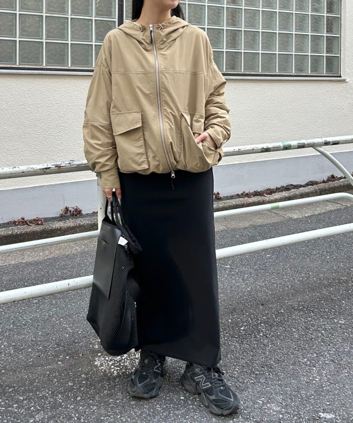 FRIPIER 寬鬆版戶外連帽外套