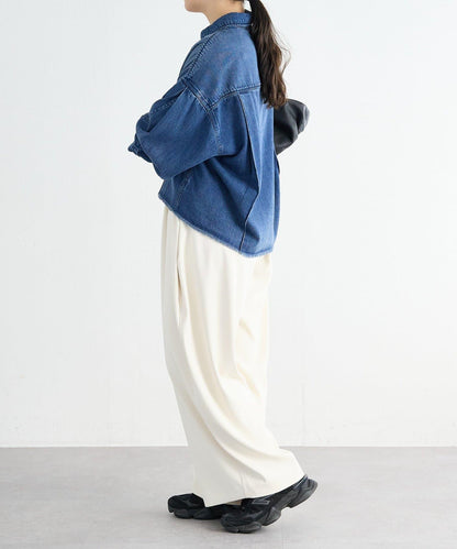 《FRIPIER》 毛邊牛仔襯衫