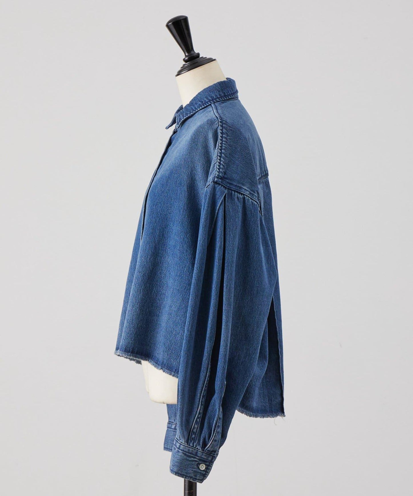 《FRIPIER》 毛邊牛仔襯衫