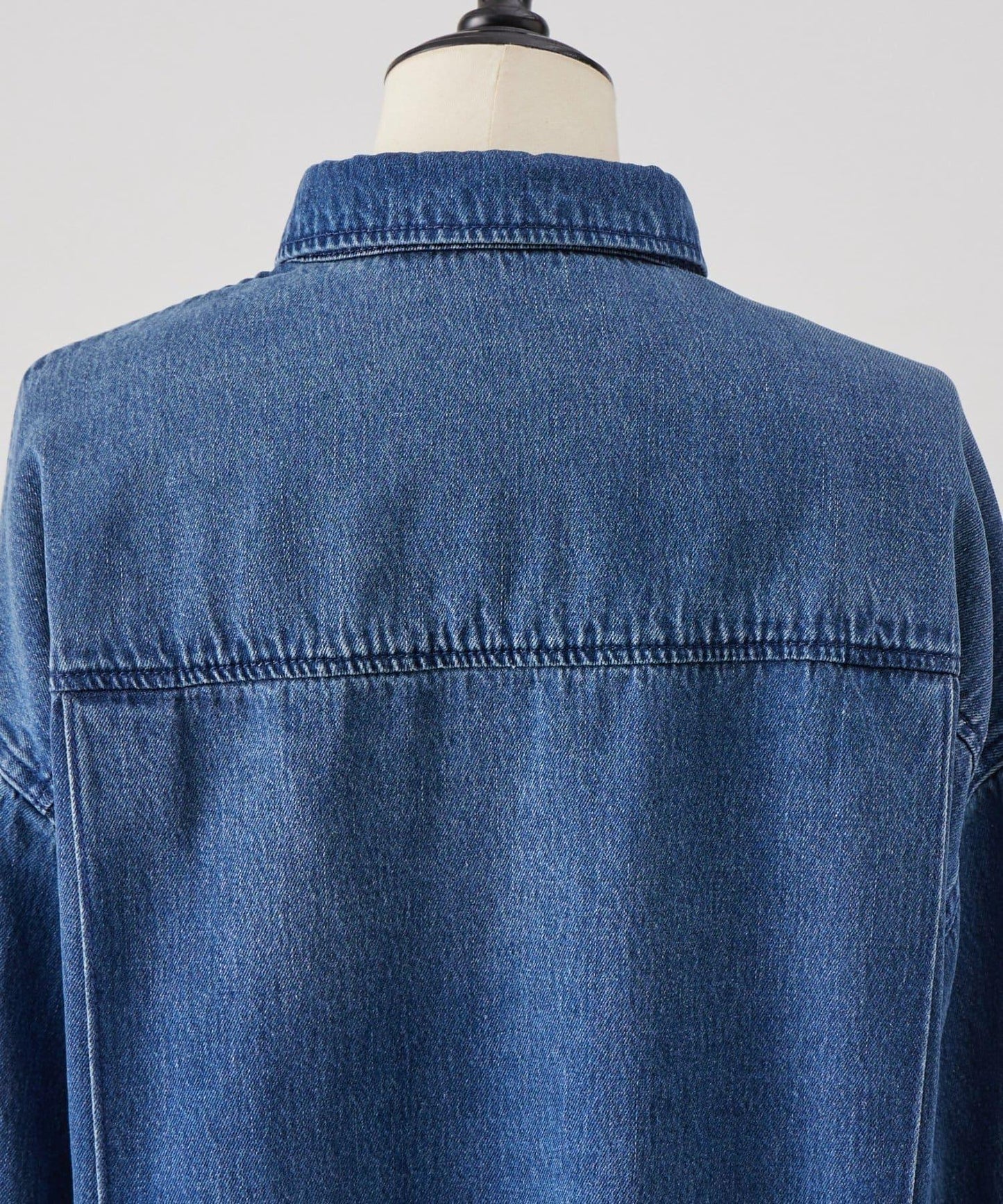 《FRIPIER》 毛邊牛仔襯衫