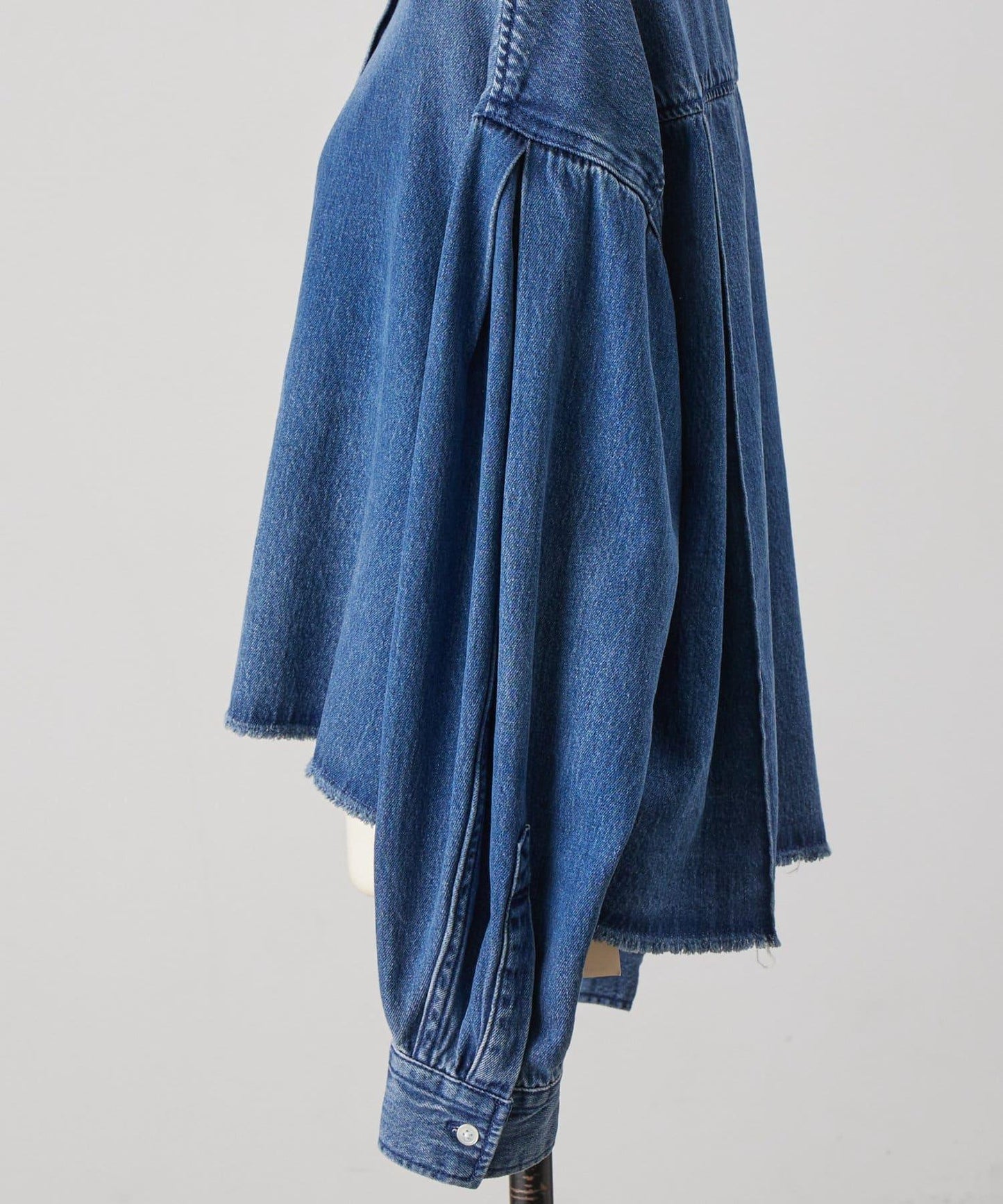 《FRIPIER》 毛邊牛仔襯衫