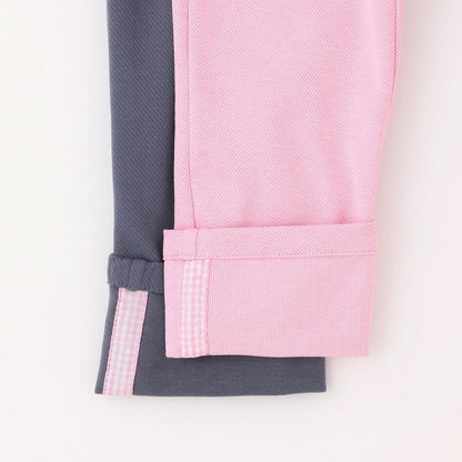 兔子刺繡 針織彈力打底褲