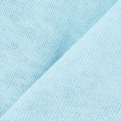 前拉鍊平紋針織開衫