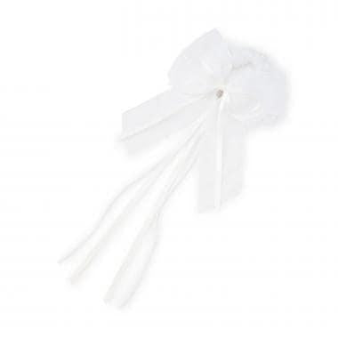 歐根紗蝴蝶結髮圈