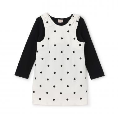 肩部蝴蝶結設計 吊帶裙套裝