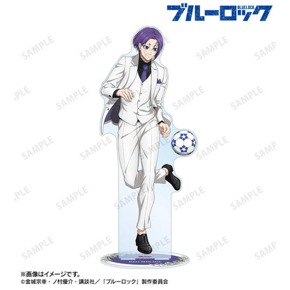 ブルーロック（藍色監獄） 新繪系列 第2彈 御影玲王 特大亞克力立牌 スーツモデルver.