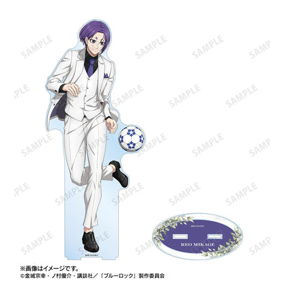 ブルーロック（藍色監獄） 新繪系列 第2彈 御影玲王 特大亞克力立牌 スーツモデルver.