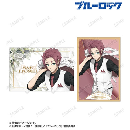 ブルーロック（藍色監獄） 第2彈 糸師冴 明信片 兩枚套裝 スーツモデルver.