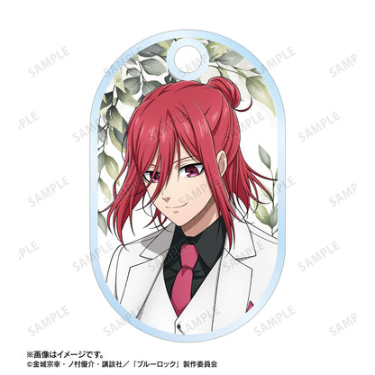 ブルーロック（藍色監獄） 第2彈 千切豹馬 西裝造型ver. 雙連線亞克力鑰匙扣