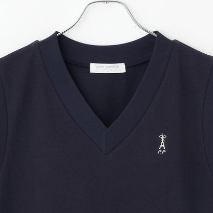 刺繡設計 針織背心與襯衫套裝