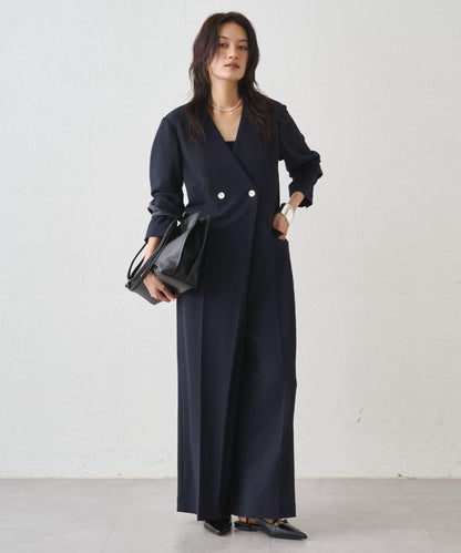 Atelier N5/アトリエヌメロサンク 無領連體褲