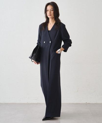 Atelier N5/アトリエヌメロサンク 無領連體褲