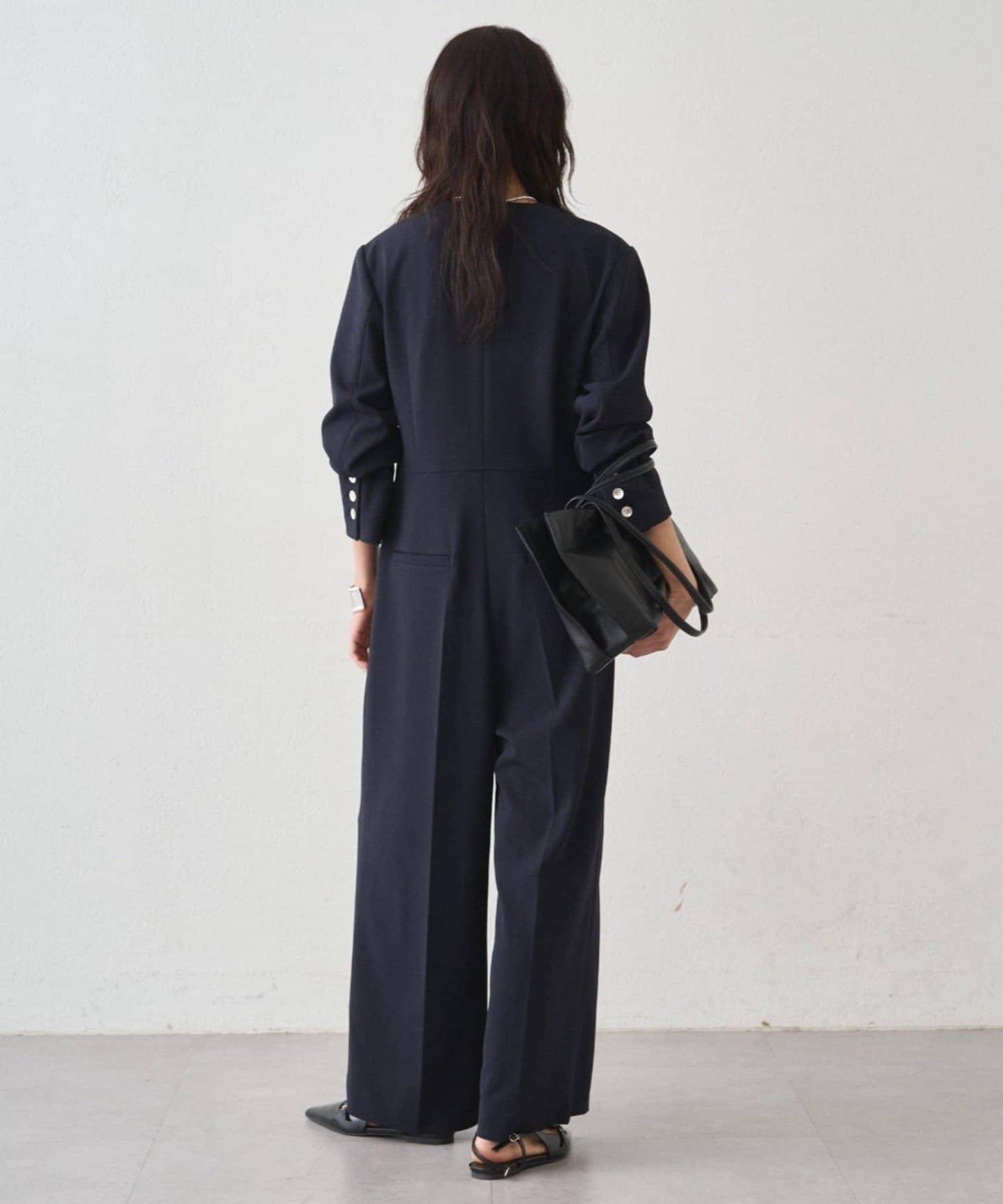 Atelier N5/アトリエヌメロサンク 無領連體褲