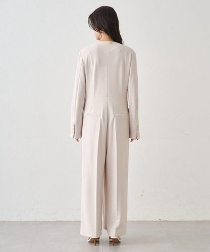 Atelier N5/アトリエヌメロサンク 無領連體褲