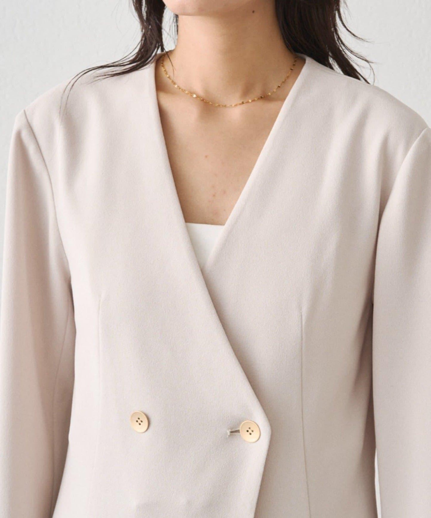 Atelier N5/アトリエヌメロサンク 無領連體褲