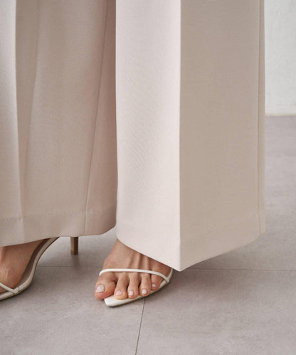 Atelier N5/アトリエヌメロサンク 無領連體褲