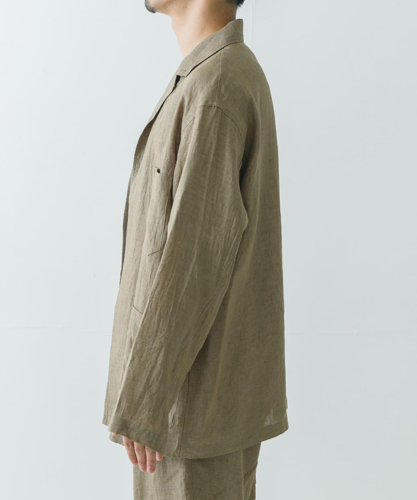 YLEVE LINEN POPLIN JACKET 夾克