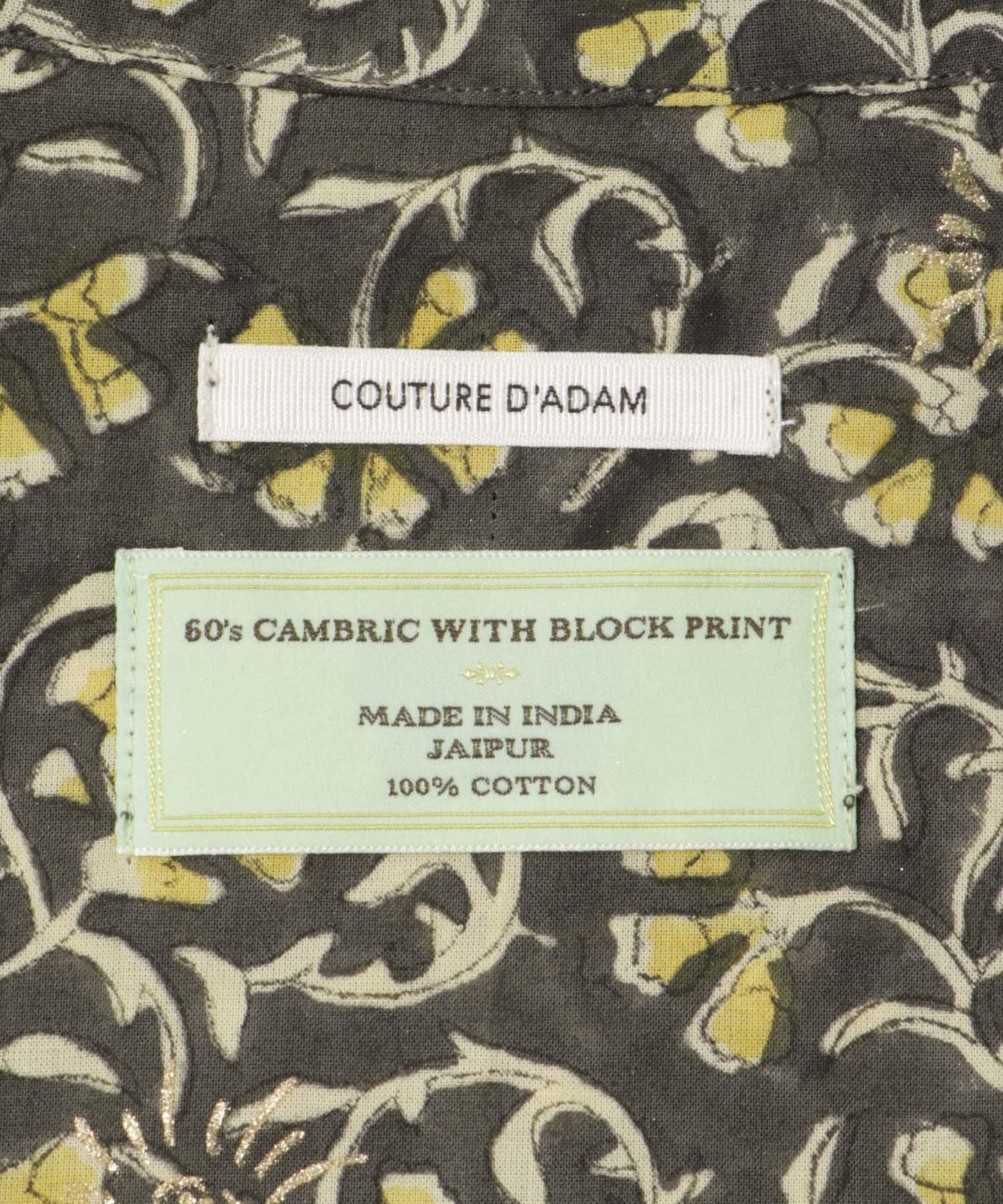 COUTURE D’ADAME Block Print Summerwear